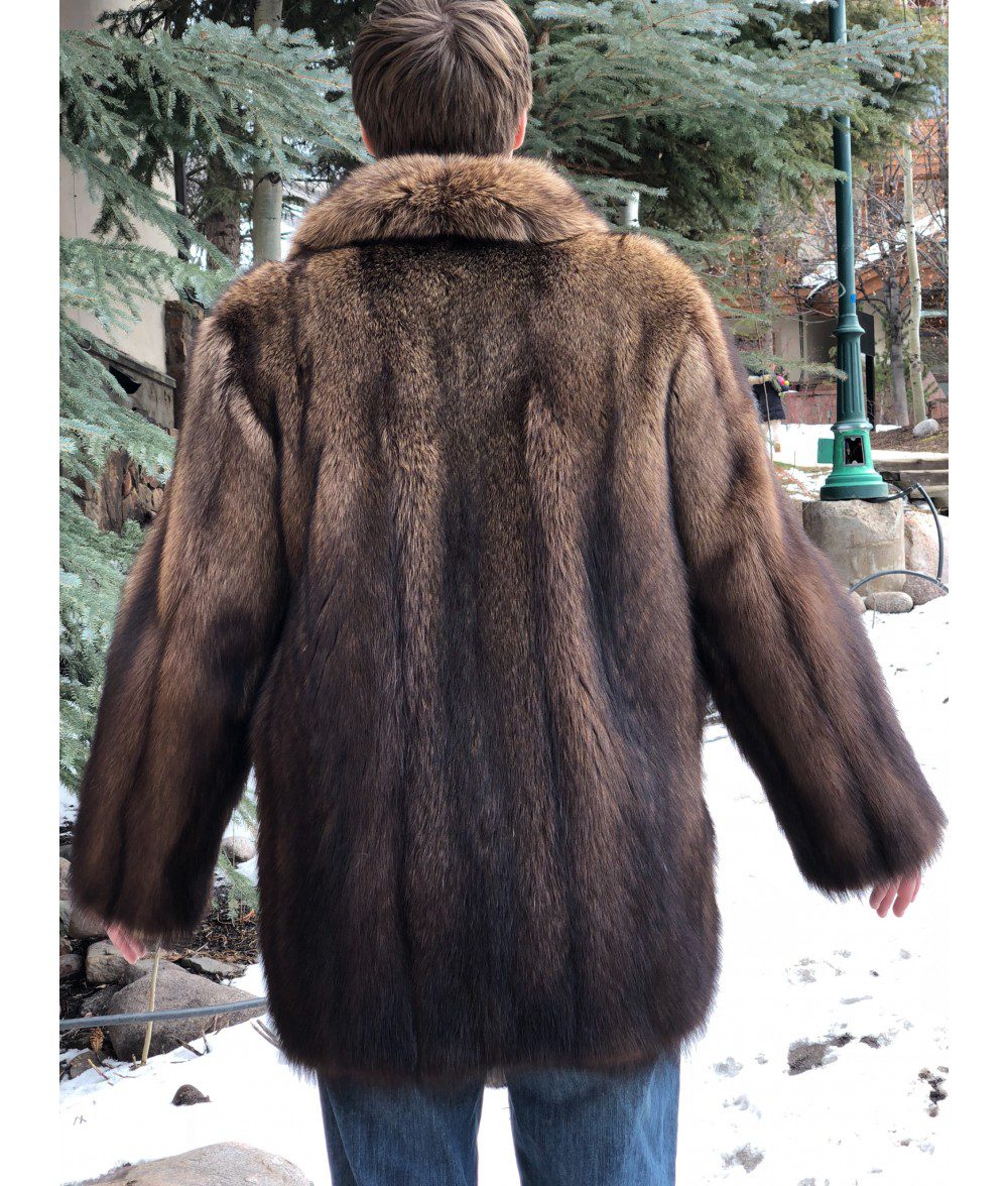 Mens Vintage Fur SOLD new products in stock from Jan 2024 1970s Jacket Coat  L | The Vintage HQ