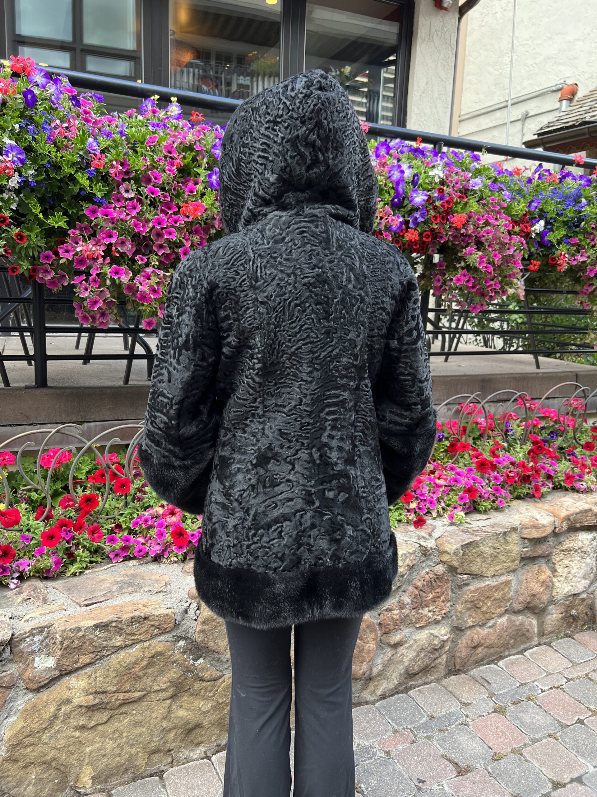 Black Persian Lamb Jacket