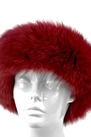 Our dyed cranberry fox fur headband is a luxe, stylish accessory that is warm and elegant. Made with soft fox fur, it provides comfort and keeps you...