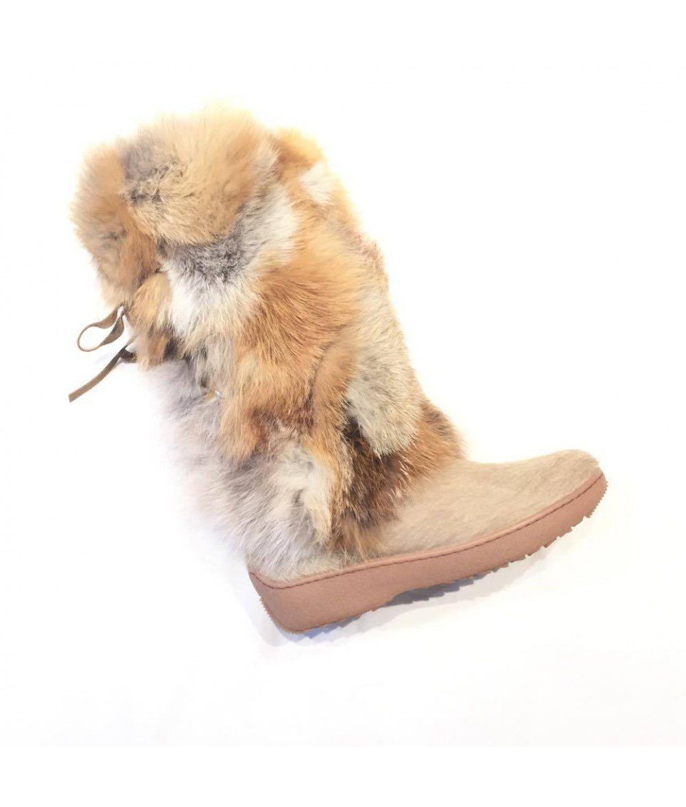 Pajar Kim Beige Boots | Fantasia Furs